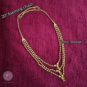 Foaming Triple (3) Layer Chain