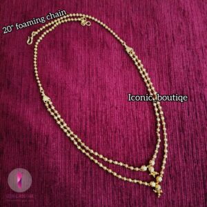 Foaming Double (2) Layer Chain