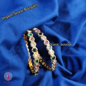 Impon Navarathana Stone Bangles