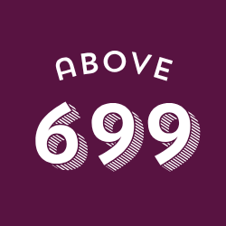 Above 699